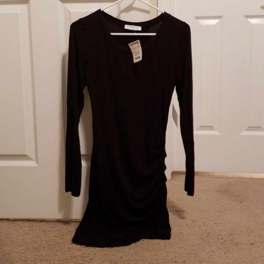 NWT Black Medium Long Shirt/dress